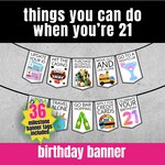 21st Birthday Party Decorations