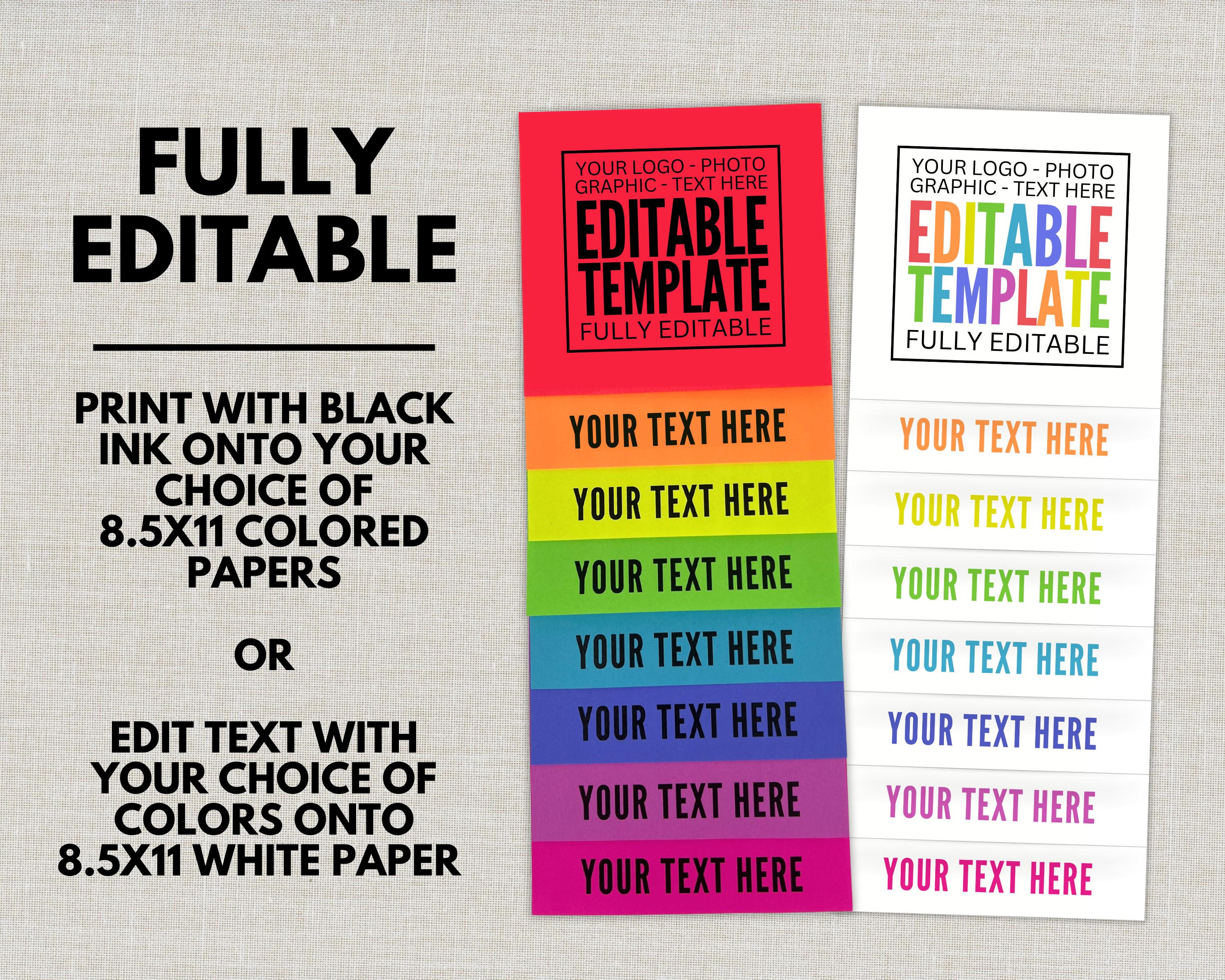 Flip Book Stacking Sheets Template, Stacked Papers Activity, Homeschool ...