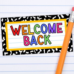Étiquettes-cadeau de bienvenue pour la rentrée des classes, étiquette pour sac à cadeaux pour enseignants, étiquette pour sac de retour au travail cadeaux, étiquette pour cadeau de remerciement pour le personnel