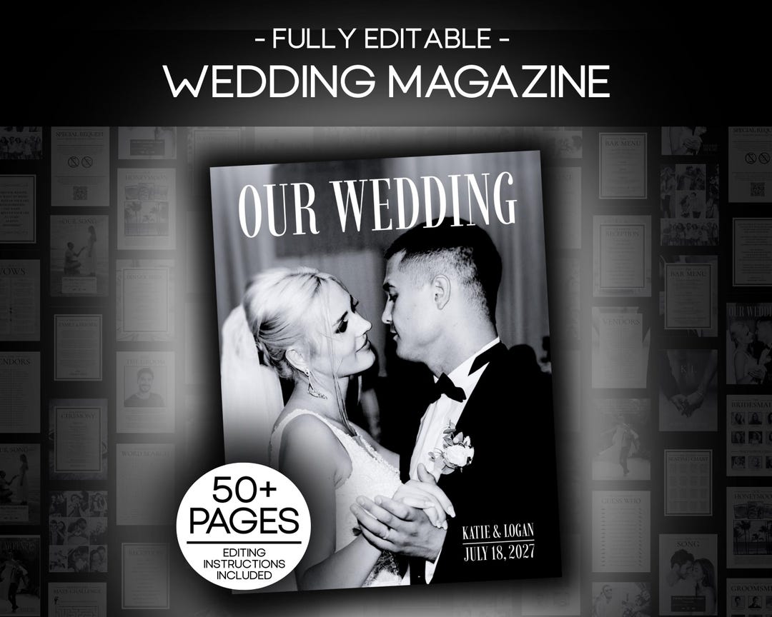 Program Welcome Insert Wedding Program Template Ceremony Guide Unity Booklet Printable ...