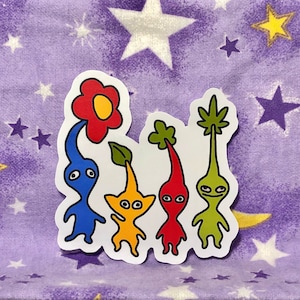 pikmin inspired sticker