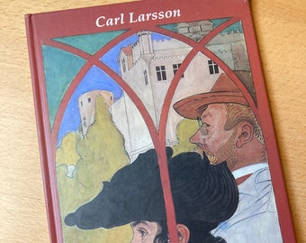 Vintage Carl Larsson Perpetual Calendar, Birthday, Name Day, Celebrations Calendar, 2 Traditional Names Per Day , Illustrated, Unused