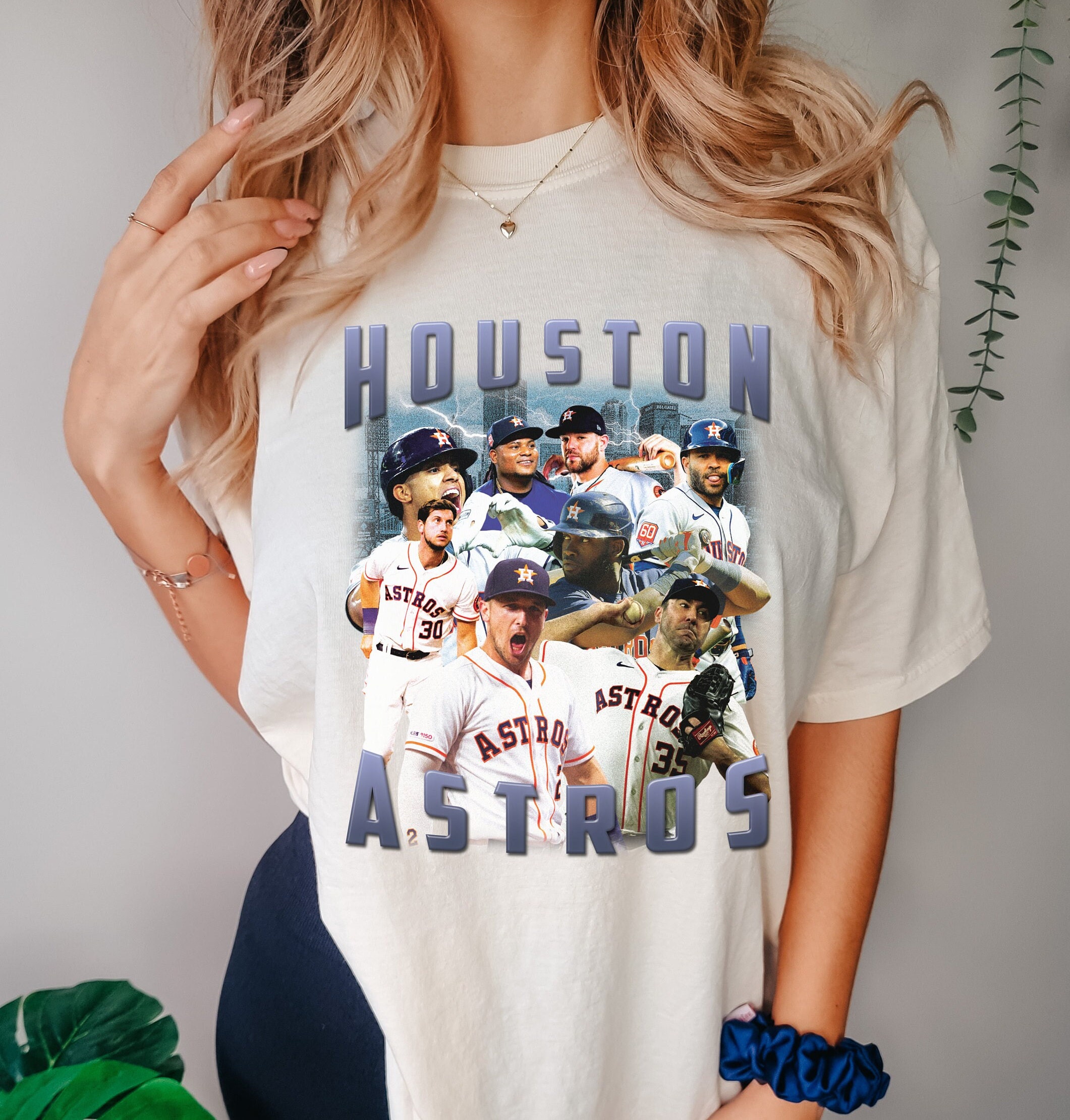 Houston Vintage Styles 90s Sweatshirt Astros World Series Champions NLCS  2022 Shirt - Ink In Action