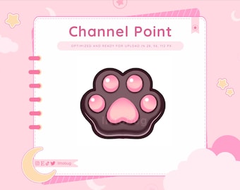 Katzenpfoten Twitch Channel Point Icon | Tier Emote