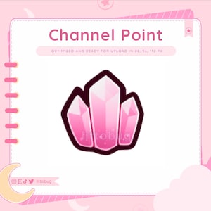 Crystal Channel Point Icon for Twitch | Gem Emotes | Affordable Stream Assets