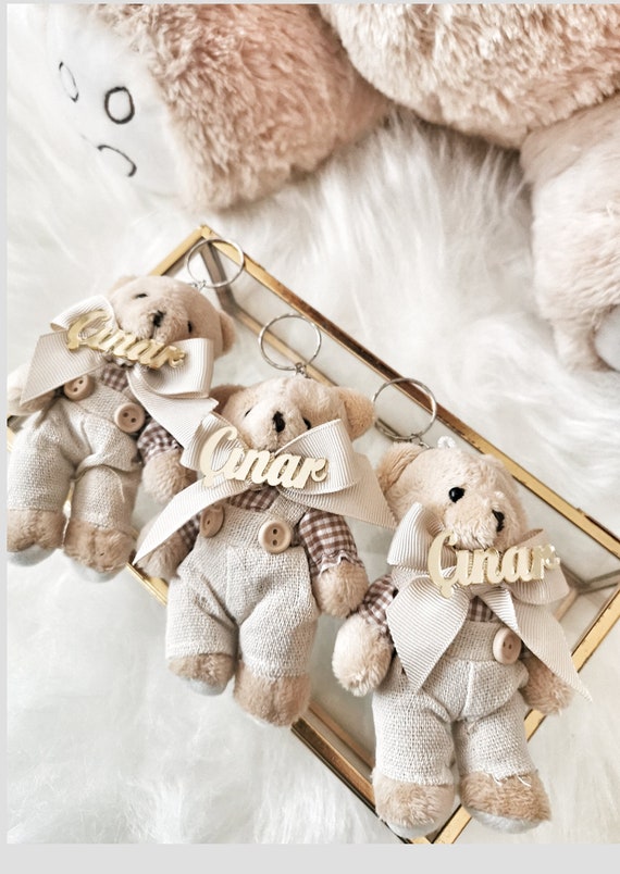 Custom plush shop keychain