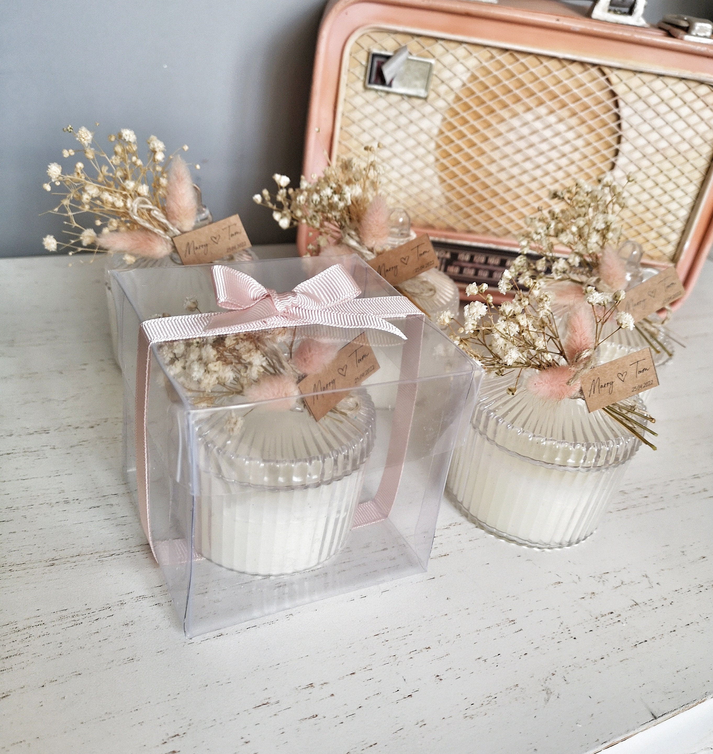 Personalized Wedding Candle Customized Gifts Wedding Favor - Etsy