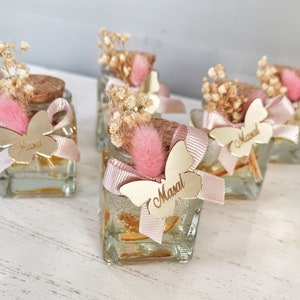 Vela perfumada personalizada para recuerdo de fiesta de quinceañera, adorno de vela personalizado para Sweet16, regalo de baby shower para invitados, vela de recuerdo de bautismo