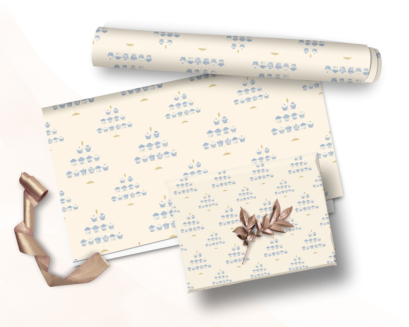 Digital Printable Gift Wrapping Paper - Afternoon Tea - Etsy