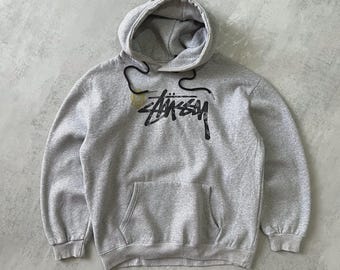 ヴィンテージ STUSSY フーディー セーター レッドカラー セーター プル ヴィンテージ STUSSY フーディー セーター レッドカラー セーター プル