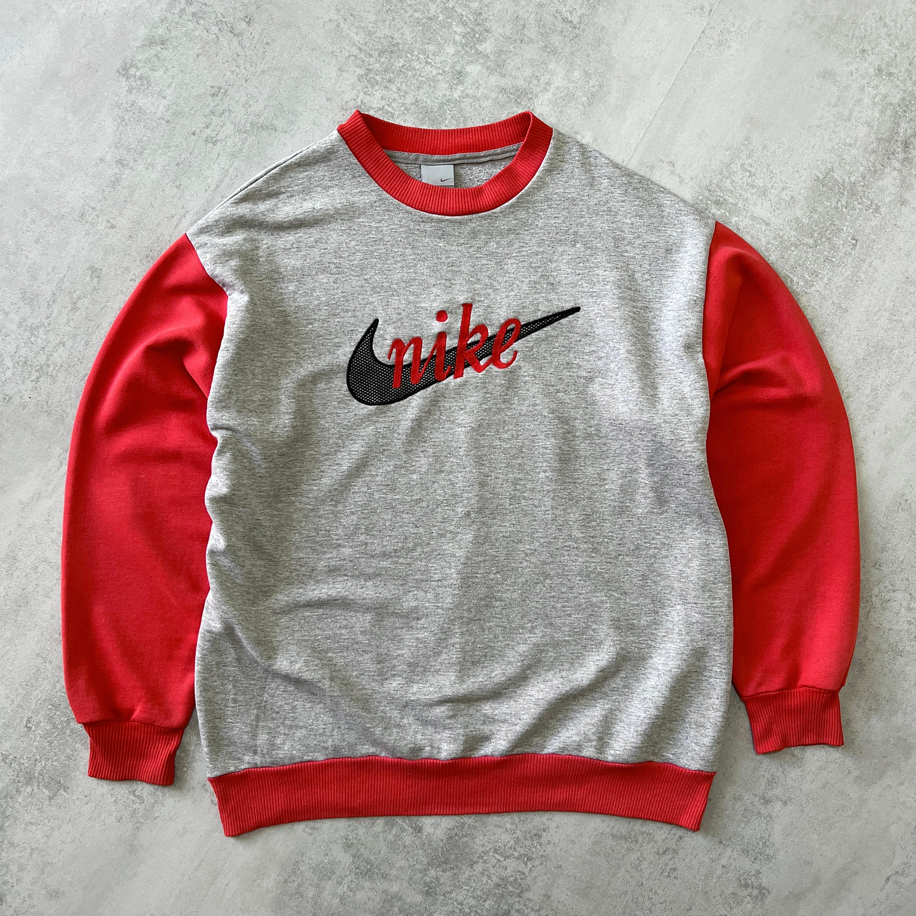 nike 00s embroidered sweatshirt