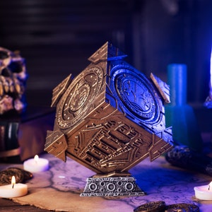 Skyrim Dwemer Puzzle Cube | Skyrim Prop | Skyrim Decor | Skyrim Inspired