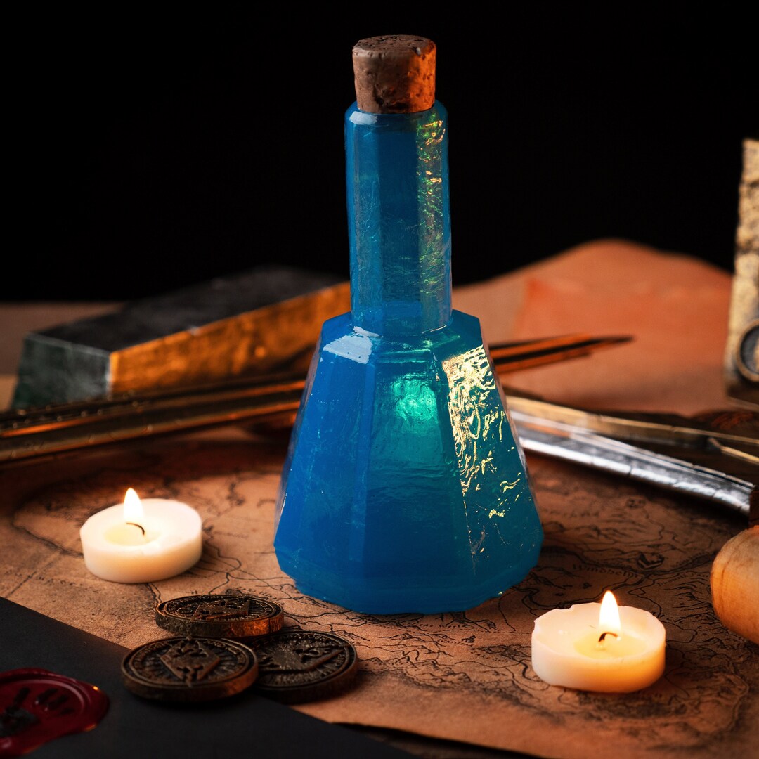 Skyrim Potion of Minor Magicka Replica Skyrim Decor Skyrim Etsy Australia
