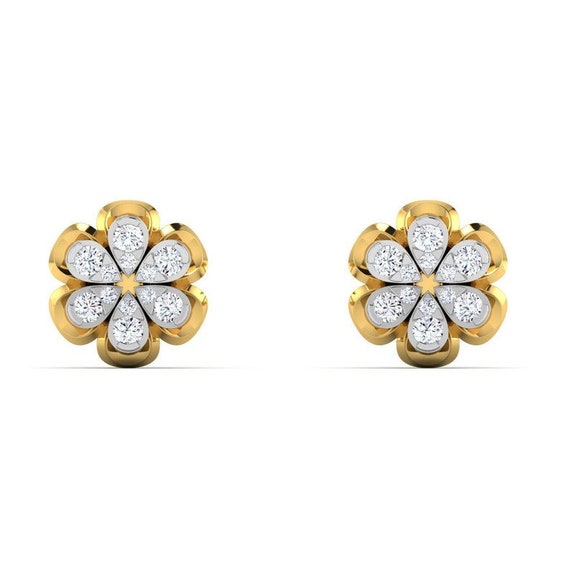 Daily wear diamond earrings deals