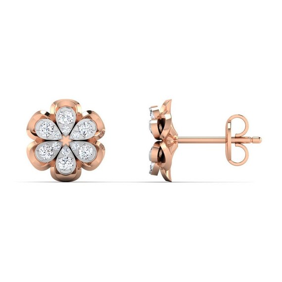 Merphy Diamond Studs - JShine Jewellery
