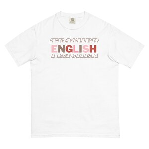 Men&#39;s English Teacher Shirt