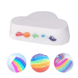 Rainbow Bath Bomb-colorful