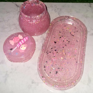 Tray & Jar Sets for smokers