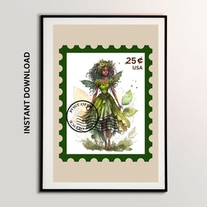Druckbare schwarze Mädchen Wand Kunst | Schwarzes Mädchen Poster | Schwarzes Mädchen Kunstdruck