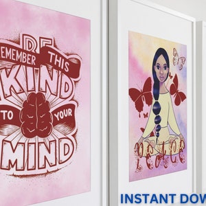 Black Girl  Wall Art, Black Girl Art Print, Black Girl Poster