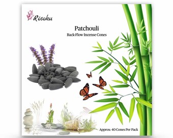 Patchouli Backflow Incense Cones