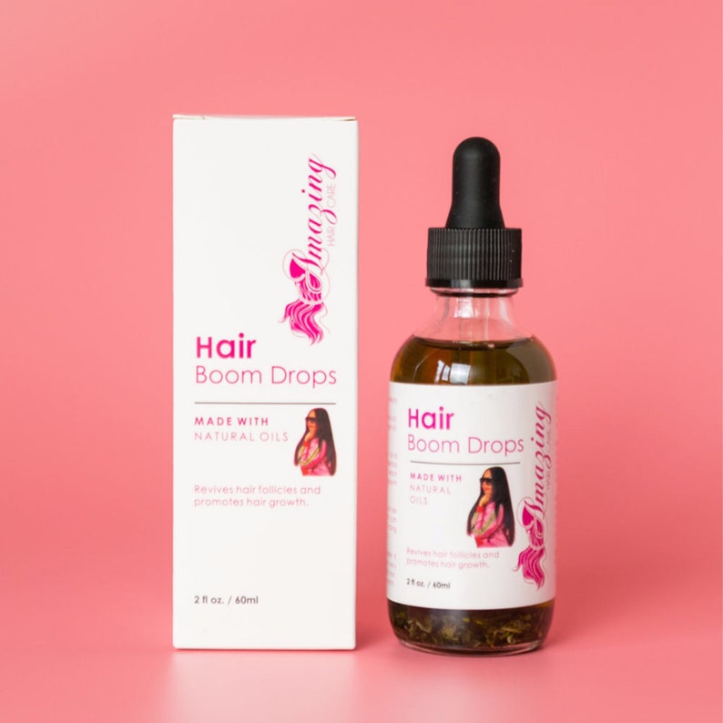 Hair Boom Drops Extra Strength Hair Growth Oil Etsy