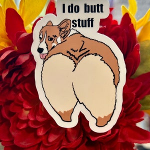 Veterinary funny butt stuff sticker, vet tech gift, vet tech week 2023, vet gifts, water bottle sticker, funny vet stickers, laptop sticker