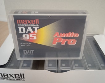 10 X MAXELL professionele DAT 95 min. Audio Pro