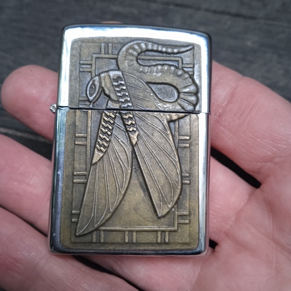 Vintage Zippo Lighter Treasures From the Tomb: Cobra With