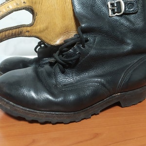 JNA Yugoslav Army black leather infantry boots Size EU 42