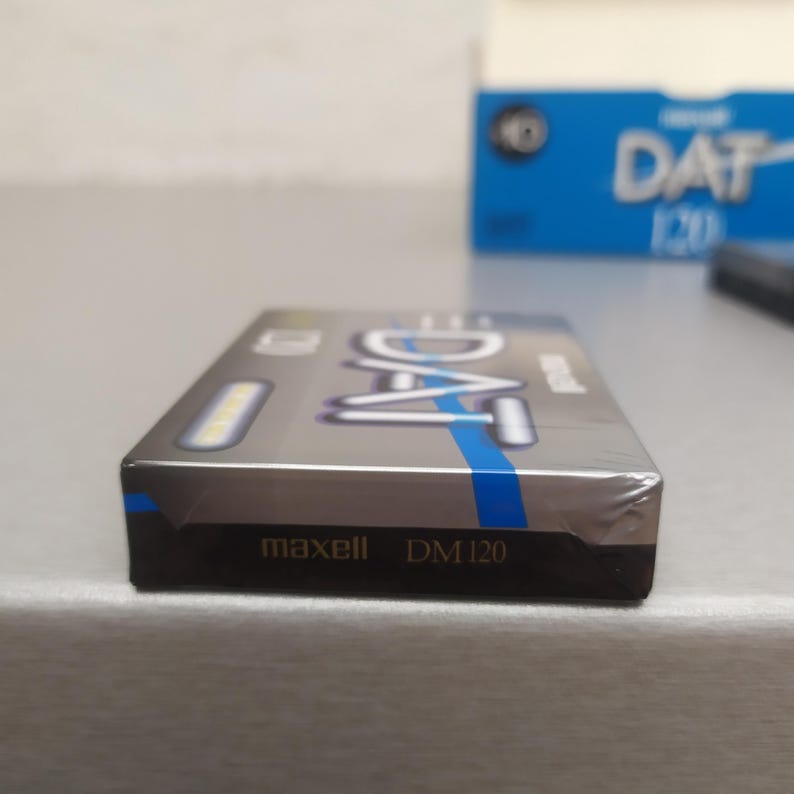 10 X MAXELL DAT 120 min DM120 Ceramic Armour Metal Digital Audio Tape image 6
