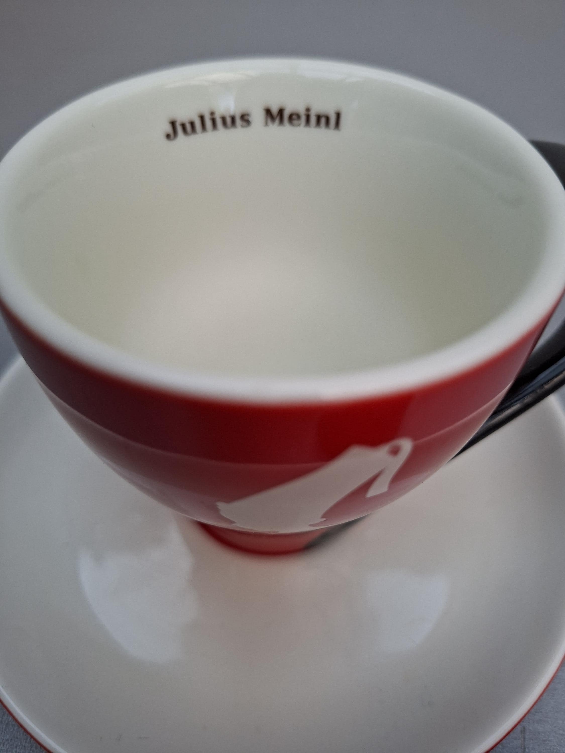 ユリウス・マインル ダブルエスプレッソコーヒーカップ＆クリーマー