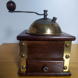 Handmatige koffiemolen/Koffiehandmolen/Koffiemolen/Keukendecoratie/Koffiemolen