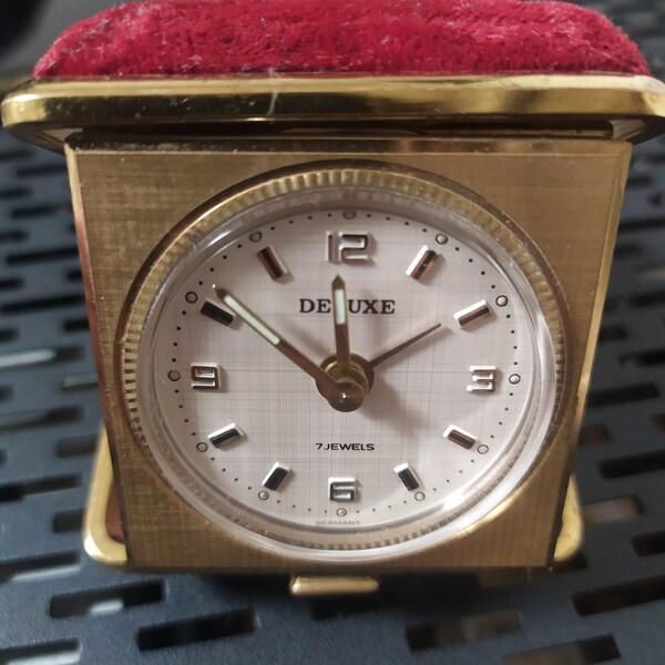 7 Jewel German Clock Etsy