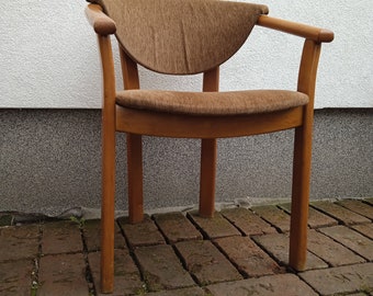 Vintage Scandinavian armchair, Nordic story chairs, dining chair, guests chair, upholstered armchair