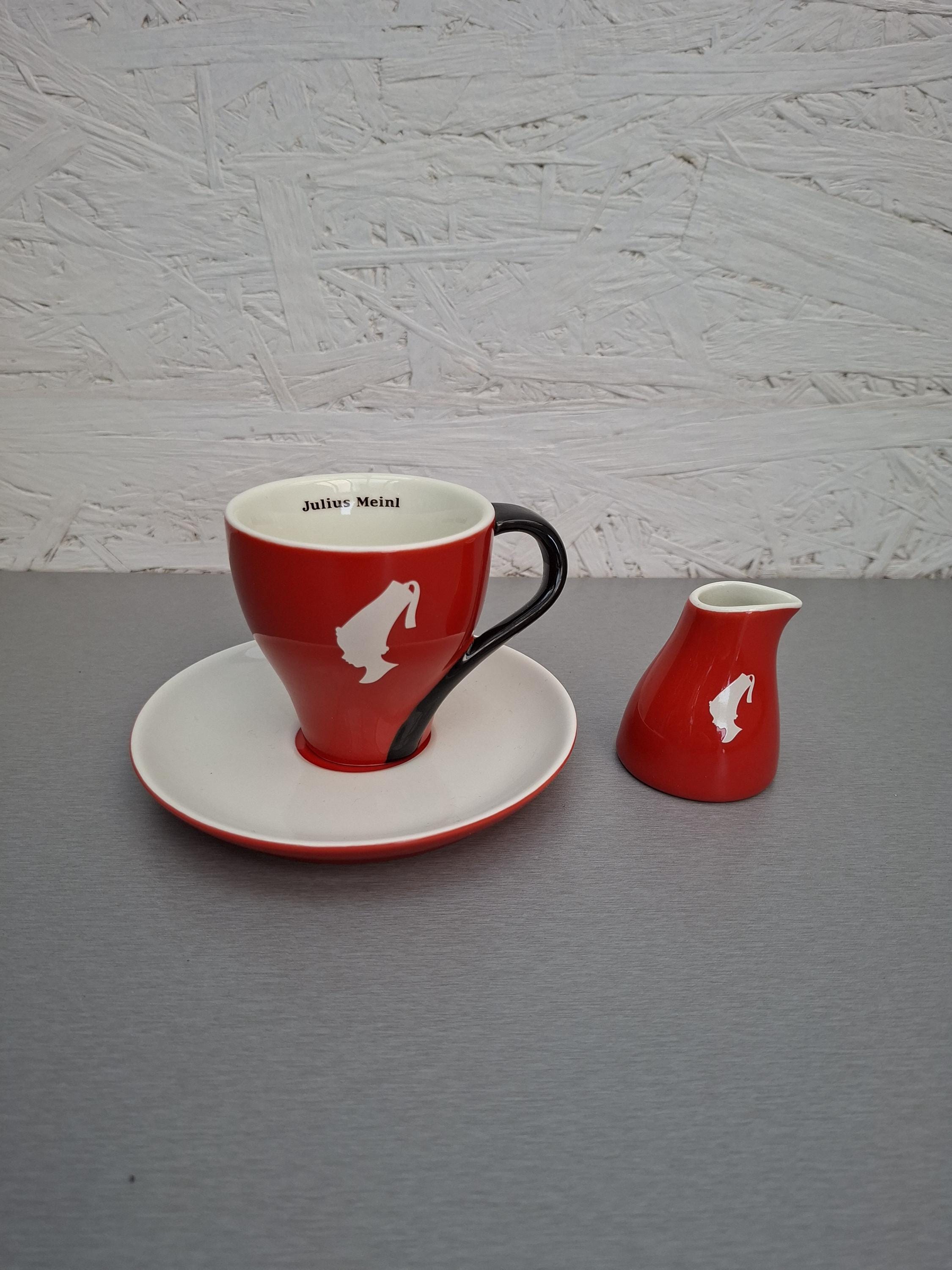 ユリウス・マインル ダブルエスプレッソコーヒーカップ＆クリーマー