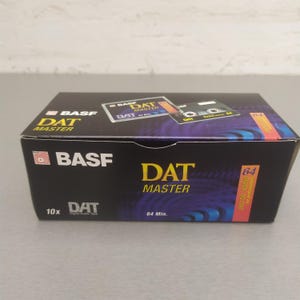 BASF DAT Master Audio Cassette 64 min - 10 Pack