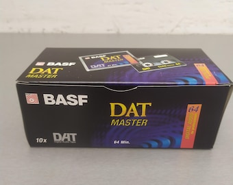 BASF DAT-masteraudiocassette, 64 min - 10 stuks