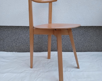 Niko Kralj Beechwood Dining Chair: Restored Mid-Century Modern Design