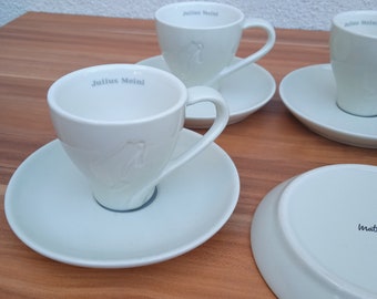 Set di tazzine da caffè espresso Julius Meinl: Ceramica avorio di Matteo Thun, tazzine da caffè da collezione