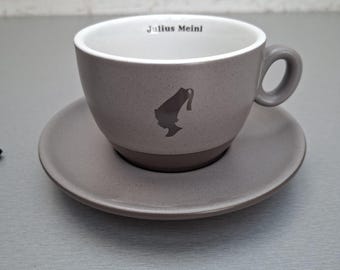 ヴィンテージ ユリウス・マインル グレー ジャンボコーヒーカップ