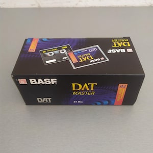 Basf DAT Master 94 - 10er Pack: Original Digital Audio Kassetten, 1990er Jahre Studio Medien