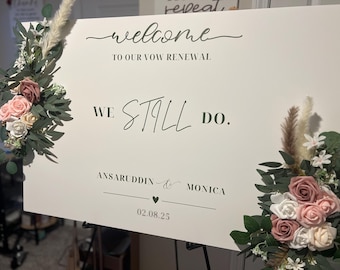 Letrero personalizado para la distribución de asientos de tu boda: Decoración elegante para eventos (Descarga digital)
