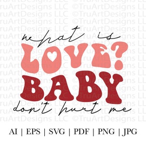 ¿Qué es el AMOR svg?, ¿Qué es el AMOR png?, Día de San Valentín svg, Día de San Valentín png, texto ondulado svg, Corazones PNG, Vday png, Lindo diseño de San Valentín