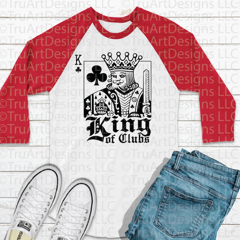 King Png King of Clubs Svg King Png Playing Card Svg King Etsy