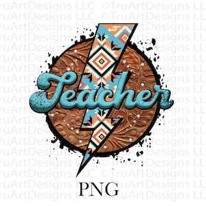 西洋教師 png 昇華、カントリー教師 png、教師昇華、ロックママ png、アステカ稲妻教師、トレンディな教師 T シャツ png