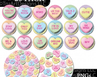 Car Coaster Sublimation bundle, Valentine&#39;s Day coaster pngs, Candy Hearts, Conversation Hearts, Cute Valentine Key Chain, air freshener png