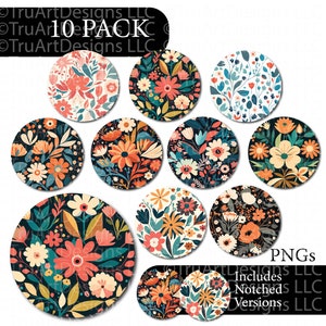 Car Coaster Sublimation Design bundle, Folk Botanicals Car coaster png, Floral png, Flowers Sublimation Bundle, keychain, air freshener png