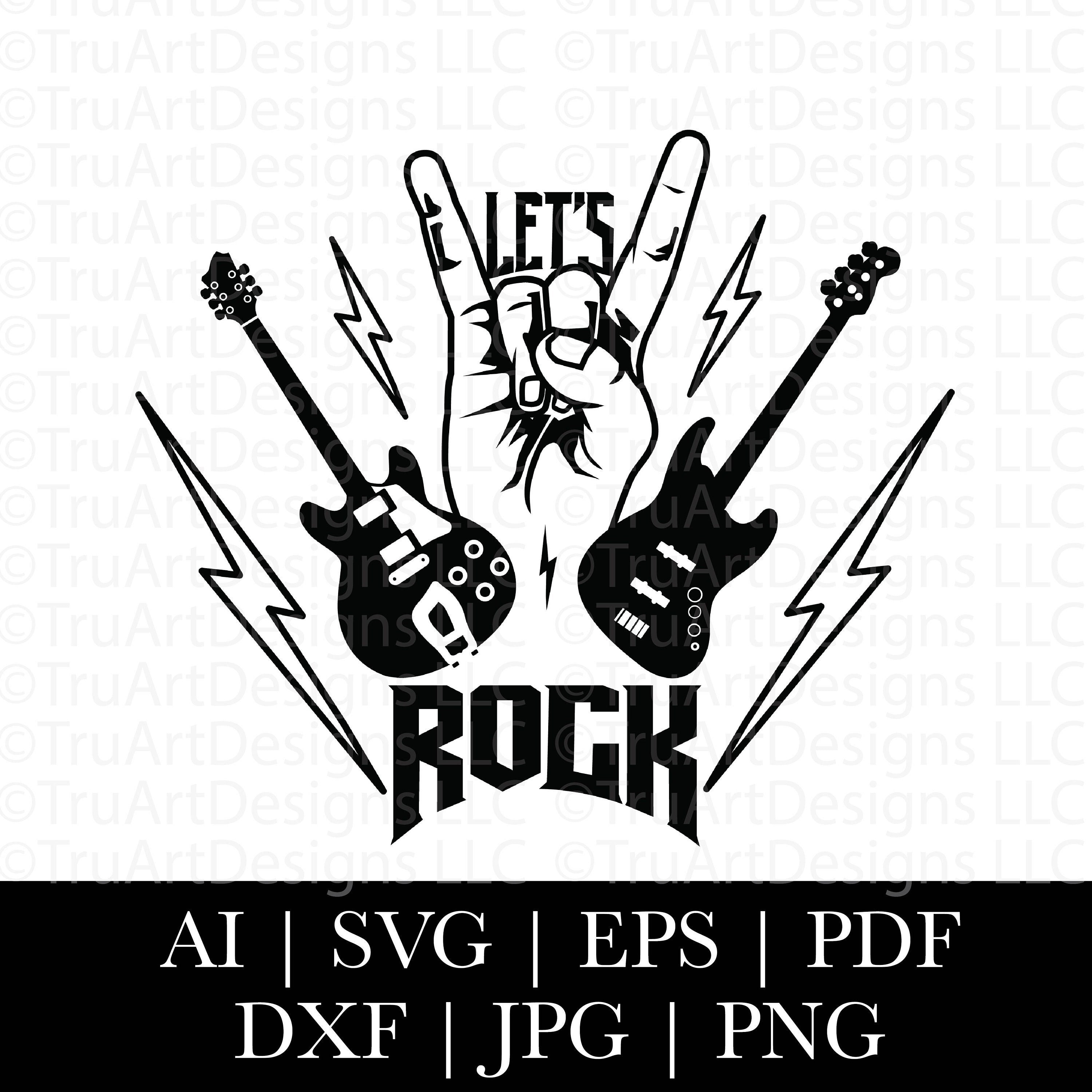 Design PNG E SVG De Emo Black Rock Music Para Camisetas