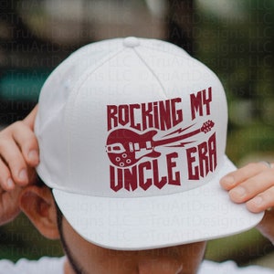 Uncle Era SVG, Rocking My Uncle Era PNG, Rock and Roll Uncle PNG, Rock ...